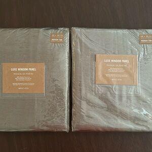 West Elm Luxe Window Panels
